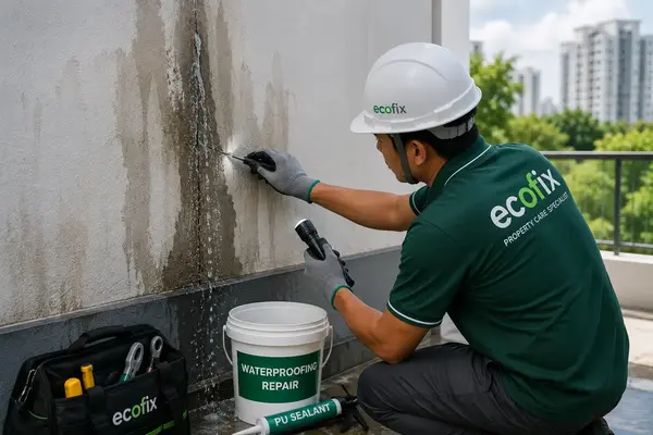 Water leakage and waterproofing repair