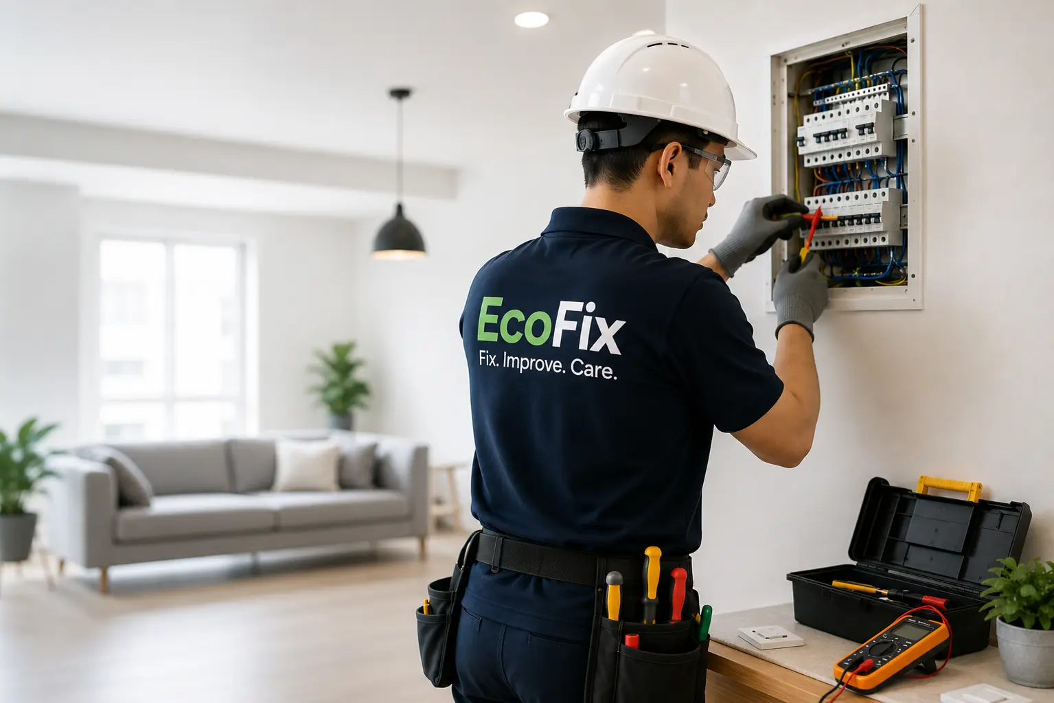 Electrical services for homes and businesses in Singapore by EcoFix