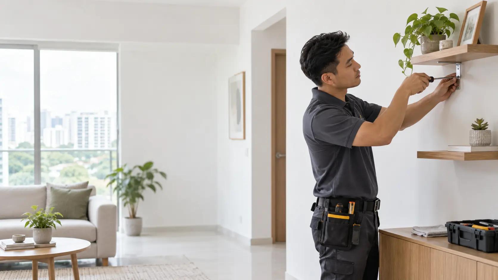 General handyman repair services in Singapore by EcoFix